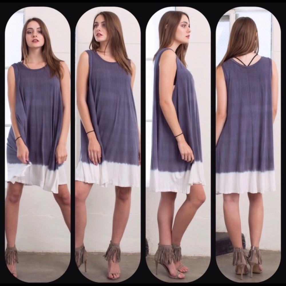 Tie Dye Shift Dress